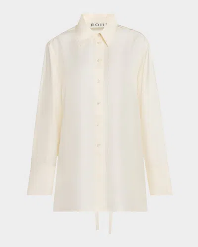 Rohe Deconstructed Silk Shirt