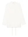 Rohe Róhe Combined Silk Poplin Vest-shirt