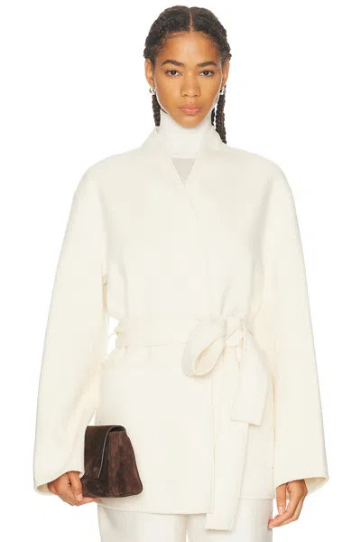 ROHE DOUBLE FACED KIMONO STYLE JACKET