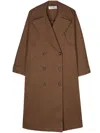 Rohe Róhe Double-layer Trench Coat