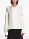 Rohe Double-breasted Blouse In White