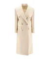 Rohe Double-breasted Coat In Neutral