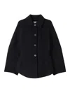 Rohe Double-faced Sculptural Jacket In Black