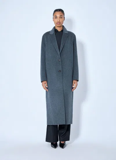 Rohe Wool And Cashmere-blend Coat In Gray