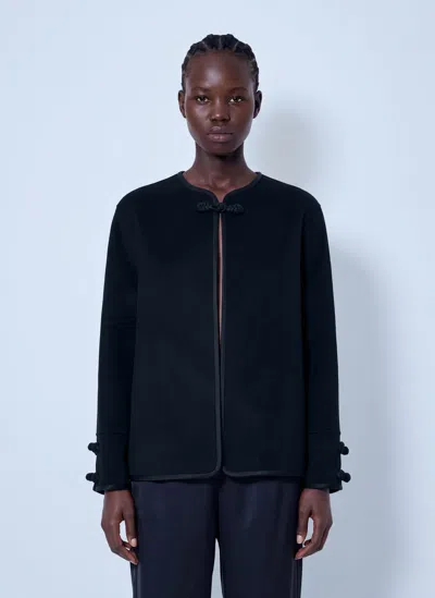 Rohe Double-faced Wool Pankou Jacket In Black