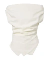 Rohe Draped Asymmetric Top In White