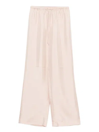 Rohe Relaxed Silk Trousers Clothing In Multi