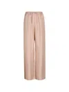 Rohe Drawstring Straight-leg Silk Trousers In Multi