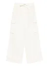 Rohe Drawstring-waist Cargo Trousers In Neutral