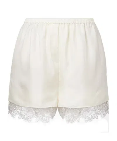 Rohe Elastic Waist Shorts In White