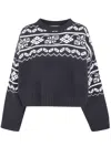 Rohe Róhe "fair-isle" Knitted Jumper In Brown