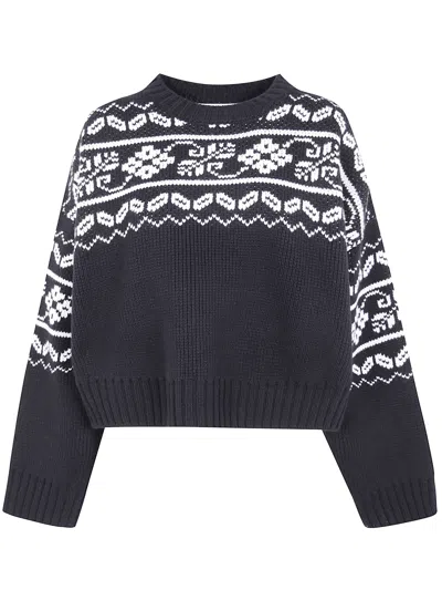 ROHE RÓHE "FAIR-ISLE" KNITTED JUMPER