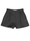 Rohe Felted Shorts In Grey