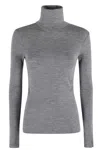 Rohe Turtleneck Long-sleeve Sweater In Gray