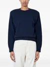 Rohe Fine-knit Long-sleeve Sweater In Blue
