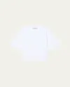 Rohe Fitted Cotton T-shirt In Optic White