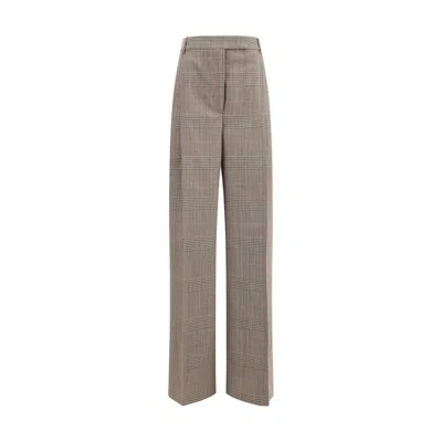 Rohe Fleece Wool Casual Women's Pants In Sand