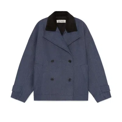 Rohe Garden Denim Jacket In Indigo
