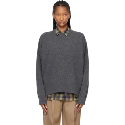 Rohe Gray Classic Crewneck Sweater