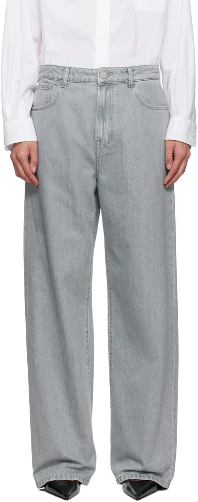 Rohe Gray Signature Baggy Fit Jeans