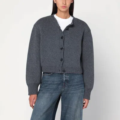 Rohe Róhe  Gray Wool Cardigan