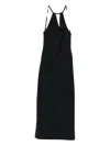 Rohe Halterneck Dress In Black