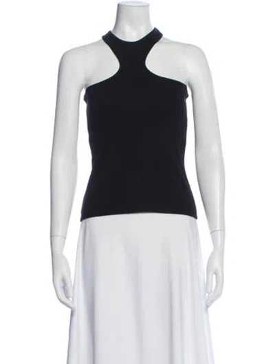Pre-owned Rohe Halterneck Sleeveless Top In Blue