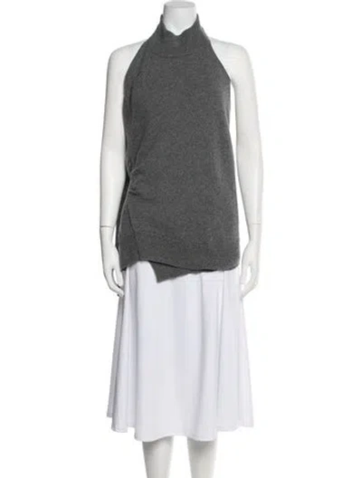 Pre-owned Rohe Halterneck Sweater In Grey