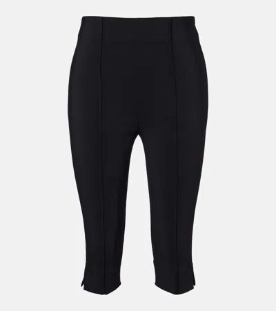 Rohe Róhe High-rise Capri Pants In Black