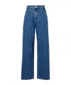 Rohe High-rise Wide-leg Jeans In Blue