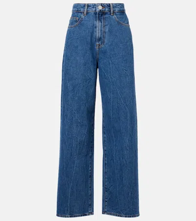 ROHE HIGH-RISE WIDE-LEG JEANS