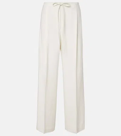 ROHE RÓHE HIGH-RISE WIDE-LEG PANTS