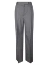 Rohe High-waist Tailored Trousers In Gray