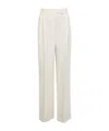 Rohe High-waisted Casual Pants In White