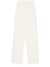 Rohe High-waisted Tailored Trousers In White