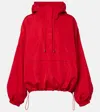 Rohe Volume Silk Blend Anorak Jacket In Red