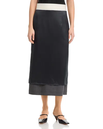 Rohe Inside Out Skirt In Black