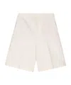 Rohe Interlocking-twill Tailored Shorts In White