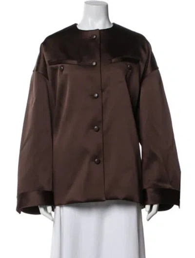 Pre-owned Rohe Jacket In Brown