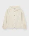 Rohe Róhe Jacket Volume Silk-blend In White