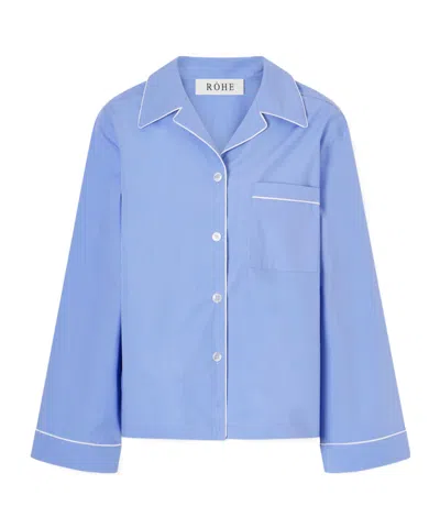 Rohe Jasmin Cotton-poplin Shirt In Animal Print