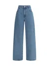 Rohe Straight-leg Jeans In Blue