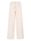 Rohe Baggy Low-rise Denim Jeans In Pink