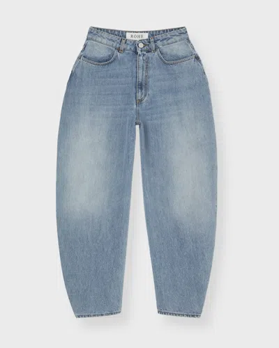Rohe Róhe Jeans Fransje Sculptural Denim In Blue