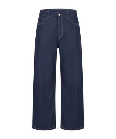 Rohe Jeans With Waistband In Blue