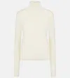 Rohe Jersey Turtleneck Top In White