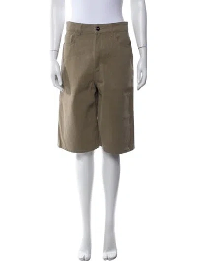 Pre-owned Rohe Knee-length Shorts In Green