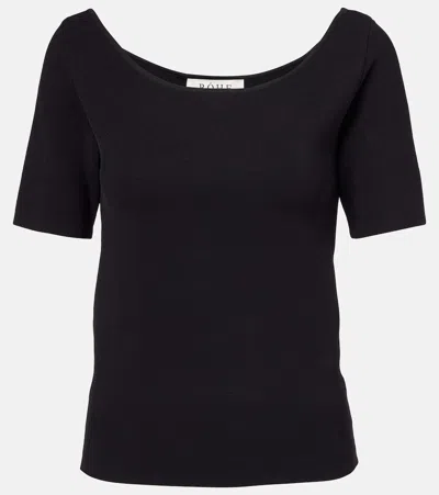 Rohe Knitted Boatneck Top In Black