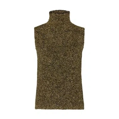 Rohe Knitted Gold-blend Turtleneck Top