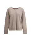 Rohe V-neck Wool Jumper In Neutral